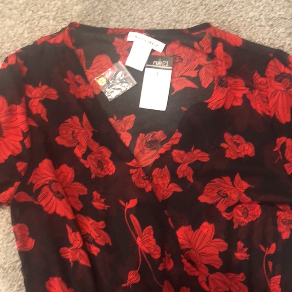Floral see through romper - Picture 2 of 4
